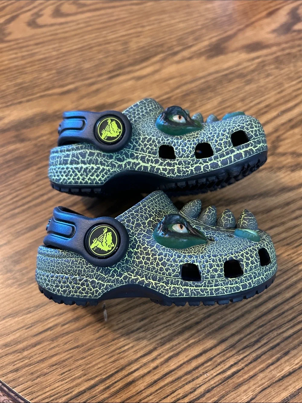 CROCS Toddler Crocs Classic IAM Scary Dino Clogs